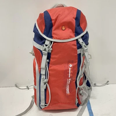 Manfrotto Offroad Hiking Camera Backpack in Red/Blue - 30L - Padded Pockets Bag - Image 1 of 4