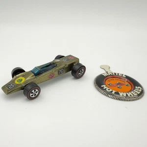 Hot Wheels Redline Lotus Turbine Gold 1969 Mattel Hong Kong - Bild 1 von 3