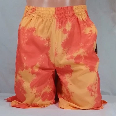 Pantalones Cortos Adidas Axis para Niños-Naranja Nebuloso-Impresión Tie Dye-Varias Tallas-NUEVO CON ETIQUETAS-¡Envío Gratis!! Foto 1 de 4