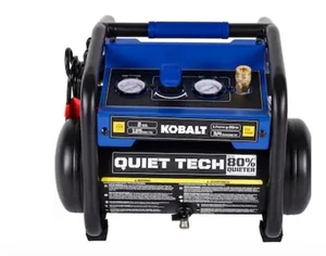Kobalt 2Gal Quiet Tech Air compressor - Picture 1 of 5