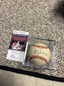 Al Oliver & Richie Hebner Autographed Baseball With Case & JSA Cert - Picture 1 of 10