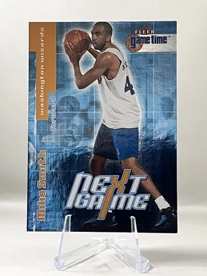 2000-01 Fleer Game Time #120 Mike Smith #/2500 Washington Wizards - Image 1 of 2