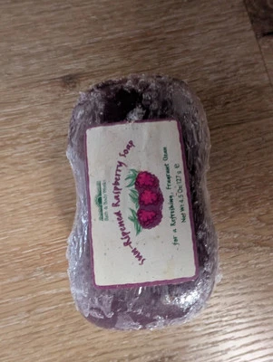 Vintage Bath Body Works Glycerin 4.5 oz Bar Soap SUN RASPBERRY - Image 1 of 4