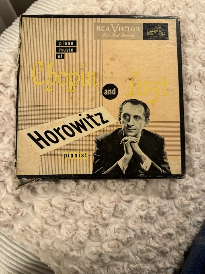 Piano Music of Chopin and Liszt Vladimir Horowitz RCA 3 Vinyl Set CLEAN & TESTED - Image 1 of 1
