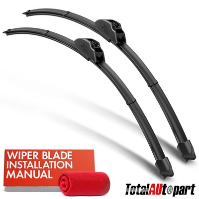 2x 26" & 26" Windshield Wiper Blades for Land Rover Range Rover 2002-2012 Front - Image 1 of 4