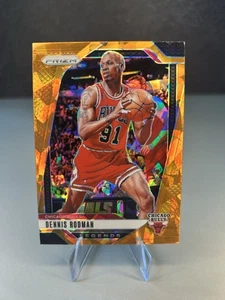 2024-25 Panini Prizm Orange Ice Prizm #277 Dennis Rodman - Chicago Bulls HOF - Picture 1 of 2