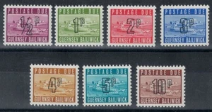 GUERNSEY 1971 Segnatasse 7v MNH** - Picture 1 of 1
