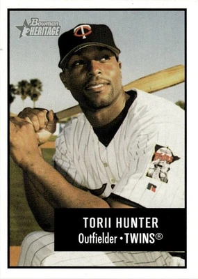 2003 Bowman Heritage #18 Torii Hunter - Image 1 of 2