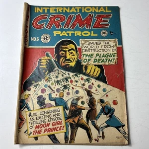 International Crime Patrol #6 Moon Girl App. Golden Age 1948 selten - Bild 1 von 18