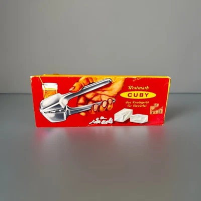 Trituradora de hielo Westmark CUBY de colección - Hecha en Alemania Occidental - Artículos de barra de aluminio Foto 1 de 4
