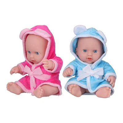 Soft Body Baby Doll Lifelike Newborn Baby Doll Simulation Doll 8 - Immagine 1 di 4