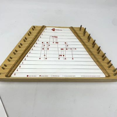 First Act Wood LAP HARP Zither w/ 9 Song Sheets 15 in  music beginner 08E02GX - Image 1 of 4