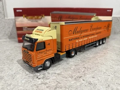 Corgi - Scania 143 & Curtainside Trailer - Mulgrew - CC14803 - 1:50 - Mint/New - Image 1 of 4