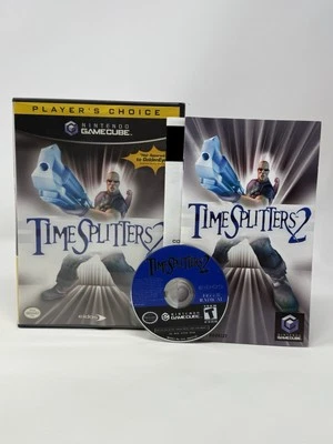 TimeSplitters 2 (No Scratches) for Nintendo GameCube *GC* Complete w/ Reg Card - Image 1 of 4