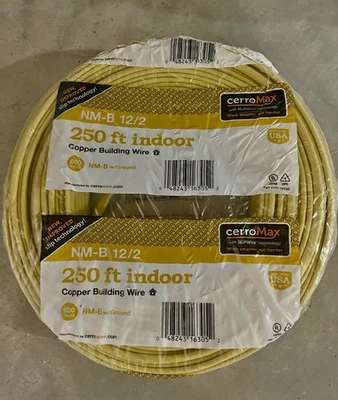 50 ft. 12/2 NM-B W/G Cerromax Wire/Cable (Cerrowire)