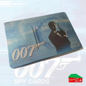 James Bond 007 Spy Commander Empty Trading Card Collector Tins & Albums - Foto 1 di 3