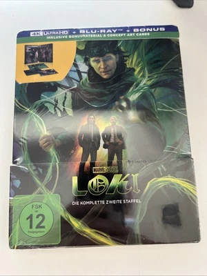 Loki: The Complete Second Season 4K UHD & Blu-Ray Steelbook New Sealed German - Image 1 of 2