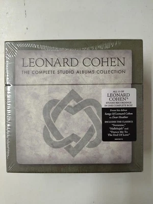 Leonard Cohen Complete Studio Albums 11 CD box set Sony Music - Image 1 of 3