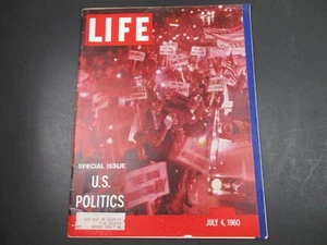 Vtg Life Magazine JULY 4, 1960 Special Issue U.S. Politics GREAT ADS! - Picture 1 of 3