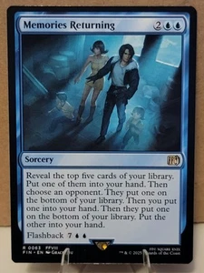 Magic The Gathering - Memories Returning #0063 - Final Fantasy - Raro - Casi nuevo - Imagen 1 de 2