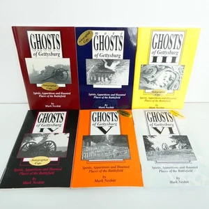 Ghosts of Gettysburg Lot Of 6 by Mark Nesbitt  All Signed Civil War Battlefield - Picture 1 of 4