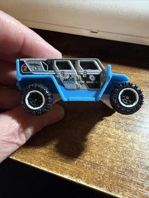 2018 Matchbox "Ice Voyagers" Ghe-O Rescue SILVER | BLUE | ARCTIC RECON | LOOSE - Image 1 of 4
