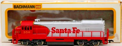Bachmann HO Scale Santa Fe 350 GE U36B Diesel Locomotive 1:87 Gauge In Box - Image 1 of 4
