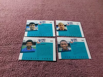 Ports Mouth & Ipswich Town Soccer / Football Cards Mixed Lot (4) - Image 1 of 2
