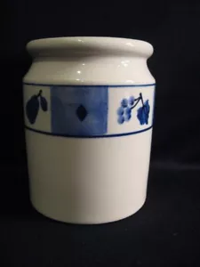 HARTSTONE USA CONTENITORE FRUTTETO BLU SENZA COPERCHIO - OTTIMO UTENSILE CROCK - Foto 1 di 1