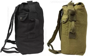 VISM Bolsa de Lona Mochila COMPACTA Bolsa de Mar con Carga Superior Táctica Campamento Caminata Caza - Imagen 1 de 9