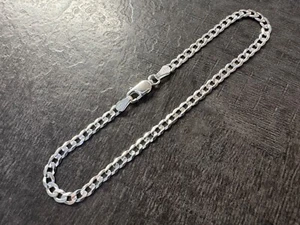 Bracciale GRUMETTA argento 925 braccialetto regalo uomo donna 19/19,5 cm Italy - Afbeelding 1 van 12