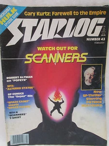 Starlog Magazin der Zukunft Februar 1981 Incredible Hulk Episodenführer - Bild 1 von 10