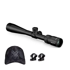 Vortex Diamondback Tactical 4-12x40 Riflescope with 1 In Scope Rings and Hat - Picture 1 of 9