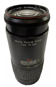 Ryka Lens MC AF Zoom Made in Japan 1 : 4.5 75-200mm No.K8605108 Untested As Is - Picture 1 of 12