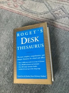 Roget's Desk Thesaurus by RH Disney Staff (2001, Hardcover... - Bild 1 von 3