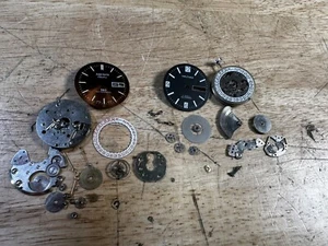 Vintage Nachlass frische Uhrmacher Konvolut Taschenuhr Teile - Bild 1 von 5