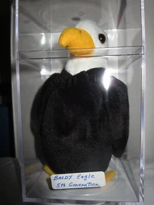 Baldy the Eagle Beanie Baby, 5. Generation im Ruhestand neuwertig - Bild 1 von 1