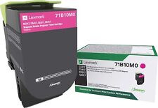 Lexmark 71B10M0 Magenta Laser Toner Cartridge New Sealed Toner (Open Box) FreeSh