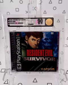 Resident Evil: Survivor Sealed - PS1 - VGA 90 - NM+ / Mint - Picture 1 of 3
