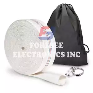 Wasserablauf Rückspülung Poolschlauch 2" Zoll x 30 Fuß Lay-Flat Ablaufpumpe weiß - Bild 1 von 8
