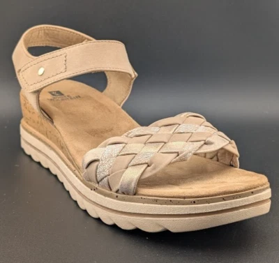 White Mountain Women's Size 10 Braided Strap Wedge Sandal New for Spring 2025 - Image 1 of 4