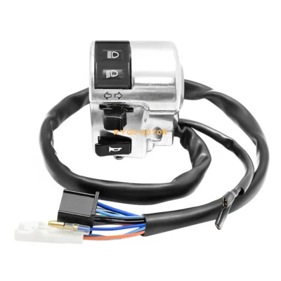 Left Switch Turn Signal Horn Headlight for Honda Shadow Spirit 750 VT750DC 05-07 - Image 1 of 4