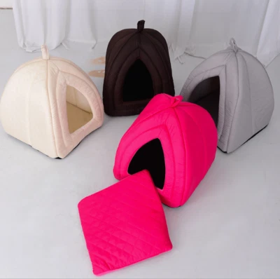 ABINSKÖRBCHEN24 Hundebett Katzenbett Yuna Katzenhöhle Haustierbett Kuschelbett Plüsch