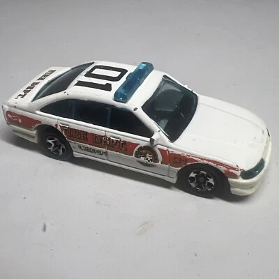 Hot Wheels 1989 Fire Department Fire Chief's Car #01 - Image 1 of 4