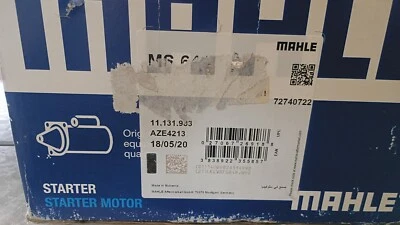 New MS641 72740722 12 VOLT MAHLE STARTER Deutz 1181751 1183365 1183404 4300006 Foto 1 de 4