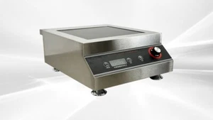 NEW Induction Cooker Countertop 5000W Hot Pot Warmer Restaurant Electric 220V - Picture 1 of 10