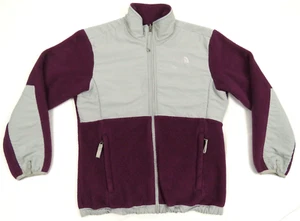 The North Face Denali Polartec Fleece Spell Out Full Zip Jacket - Picture 1 of 9
