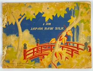 1933 Chicago World's Fair Book I Am Japan Raw Silk Century of Progress Rare VTG - Bild 1 von 20