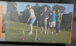 Juego de croquet de 4 jugadores - Imagen 1 de 3