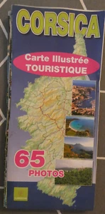 carte illustree touristique Corsica Editions clementine 2012 - Bild 1 von 3